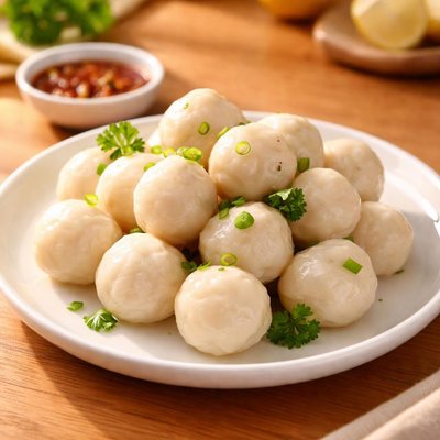 Artificial fish balls