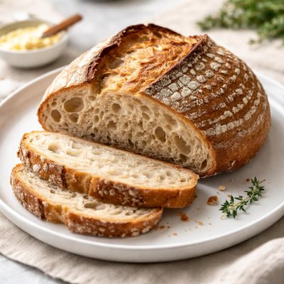 Artisan sourdough bread