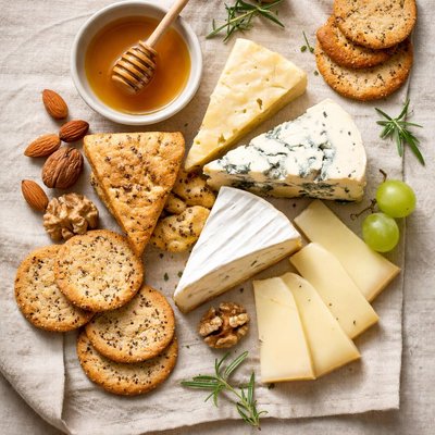 Artisanal cheese snack