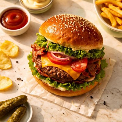 Artisani beef burger