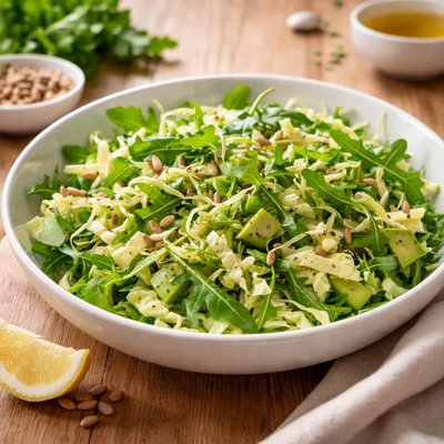 Arugula cabbage salad