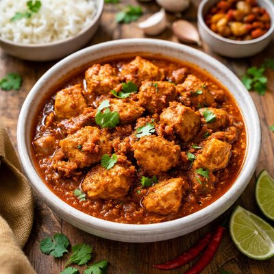 As salam chicken vindaloo