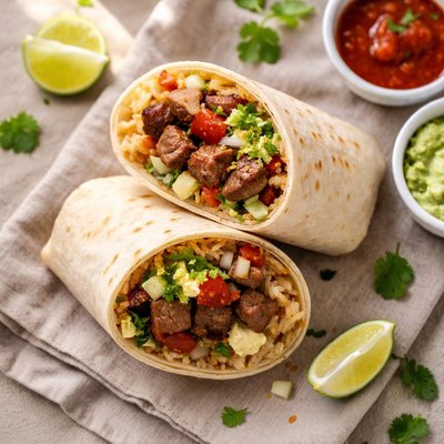 Asada burrito