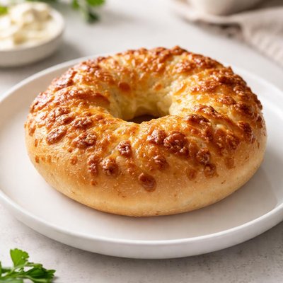 Asiago bagel