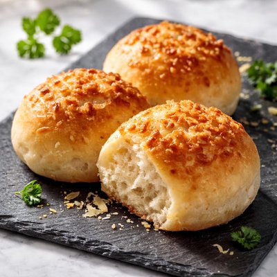 Asiago dinner roll