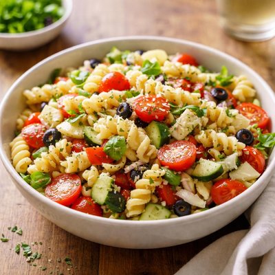Asiago pasta salad