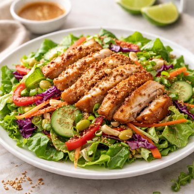 Asian chicken salad