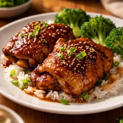 Asian chicken thigh