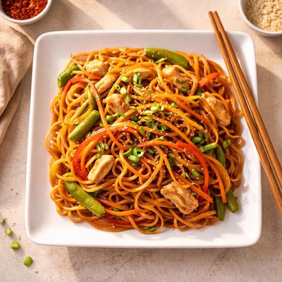 Asian egg noodles