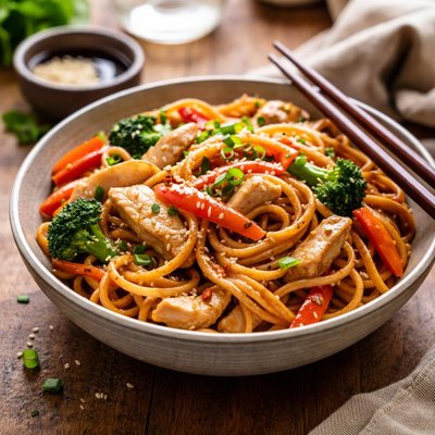 Asian style noodles
