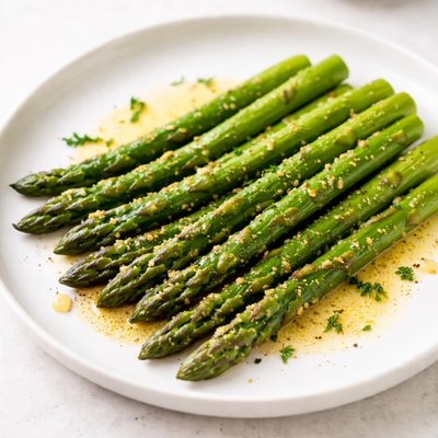 Asparagus in butter