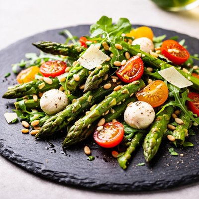 Asparagus salad