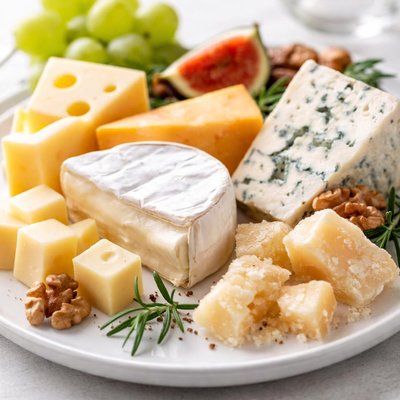 Assorted cheeses