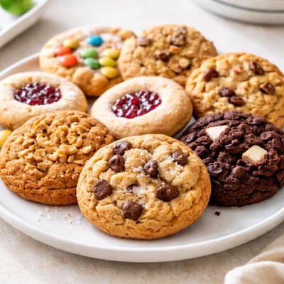Assorted cookies
