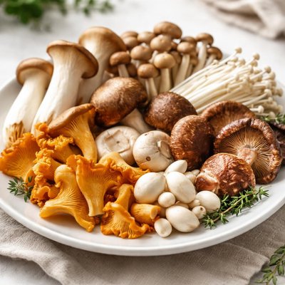 Assorted mushrooms