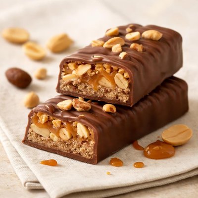 Atkins peanut caramel bar