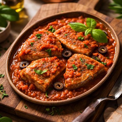 Atum molho tomate