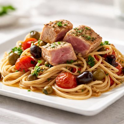 Atun con fideos