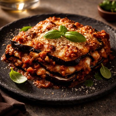 Aubergine bake