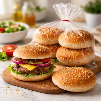 Auntie mills live carb smart hamburger bun