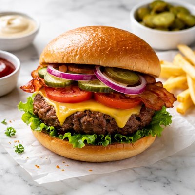 Austin beef burger