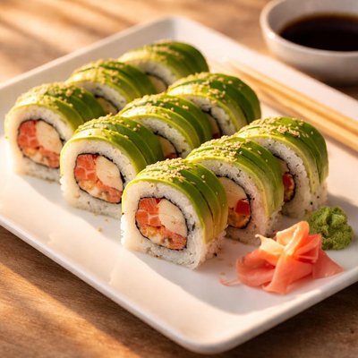 Avacado sushi roll