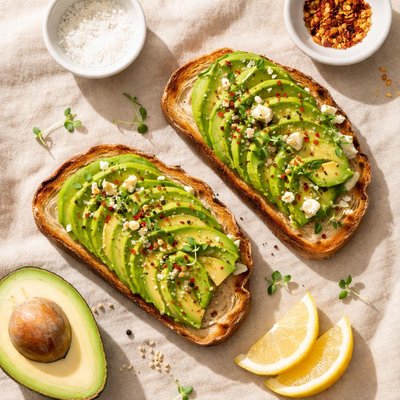 Avocado and toast sourdough