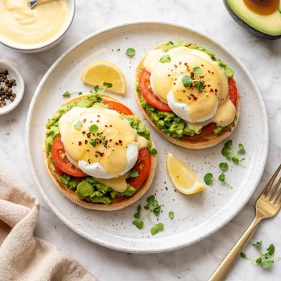 Avocado benedict