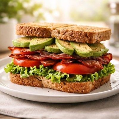 Avocado blt sandwich