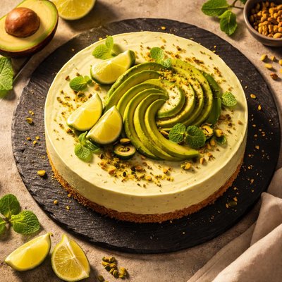 Avocado cheesecake
