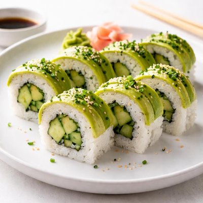 Avocado cucumber roll