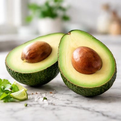 Avocado halves