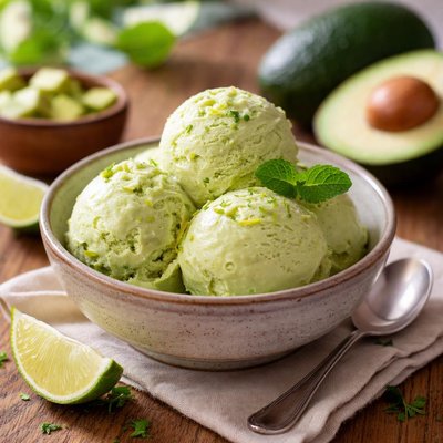 Avocado icecream