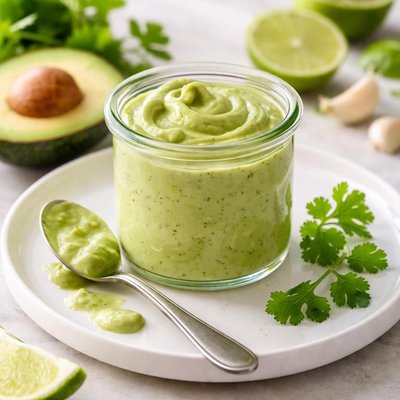 Avocado lime dressing