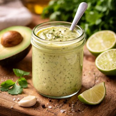 Avocado lime dressing pc