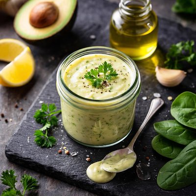 Avocado oil dressing