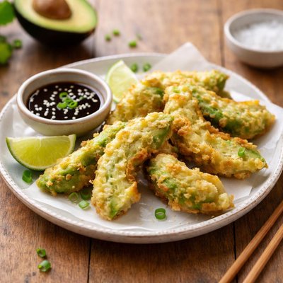 Avocado tempura
