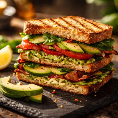 Avocado toasted sandwich