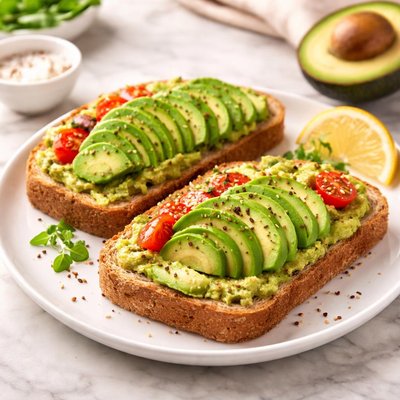 Avocado wheat toast