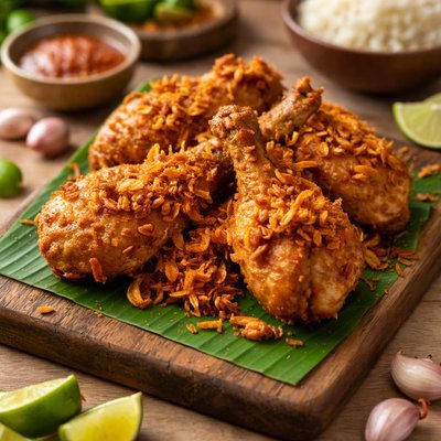 Ayam goreng bawang
