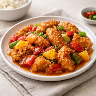 Ayam tepung asam manis