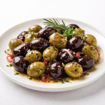 Azeitona chilena temperada