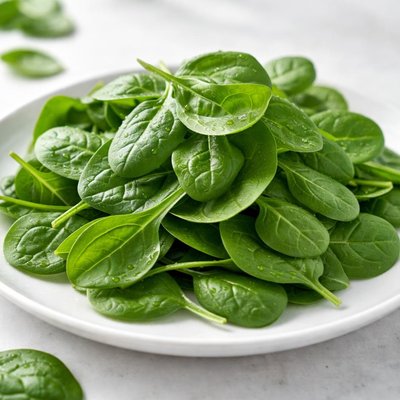 Baby leaf spinach