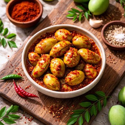 Baby mango pickle