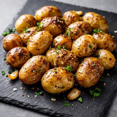 아기 감자 구이