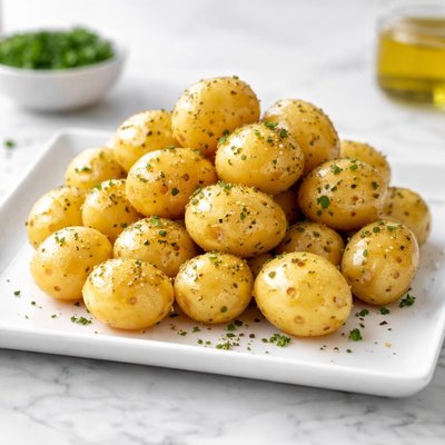 Baby yellow potatoes