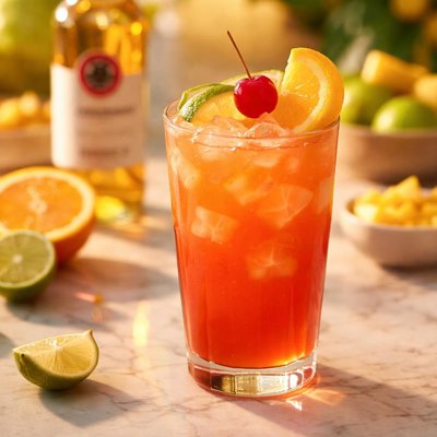 Bacardi rum punch