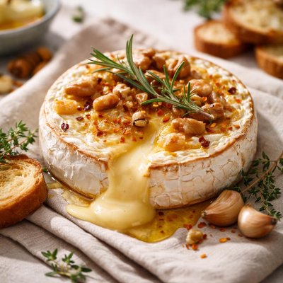 Backed camembert
