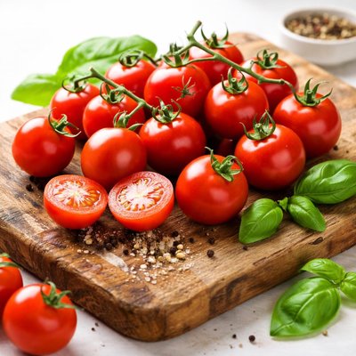 Backyard farm cocktail tomatoes