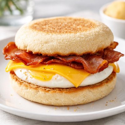 Bacon and egg mcmuffin